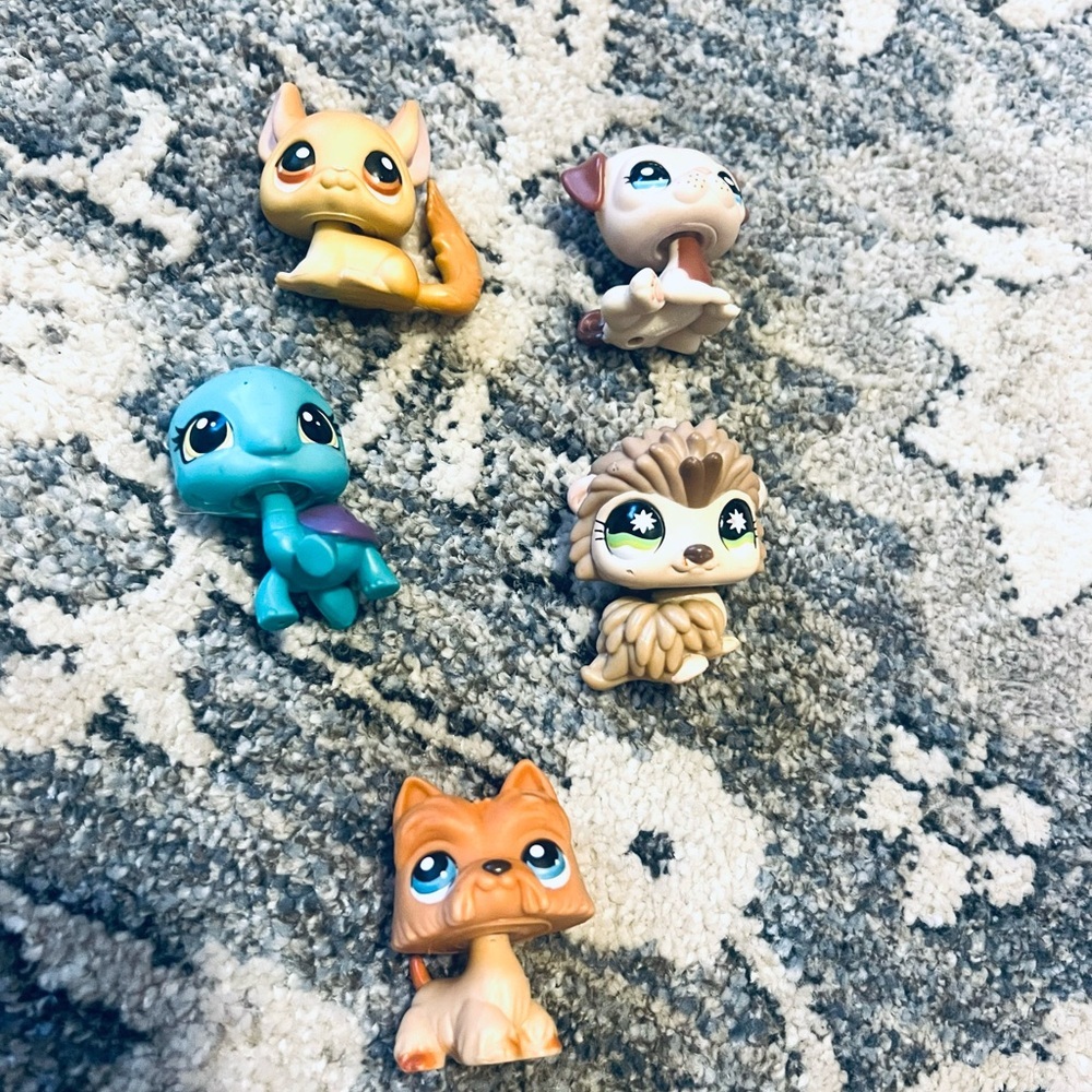 LPS 5 Pet Figurine Set
